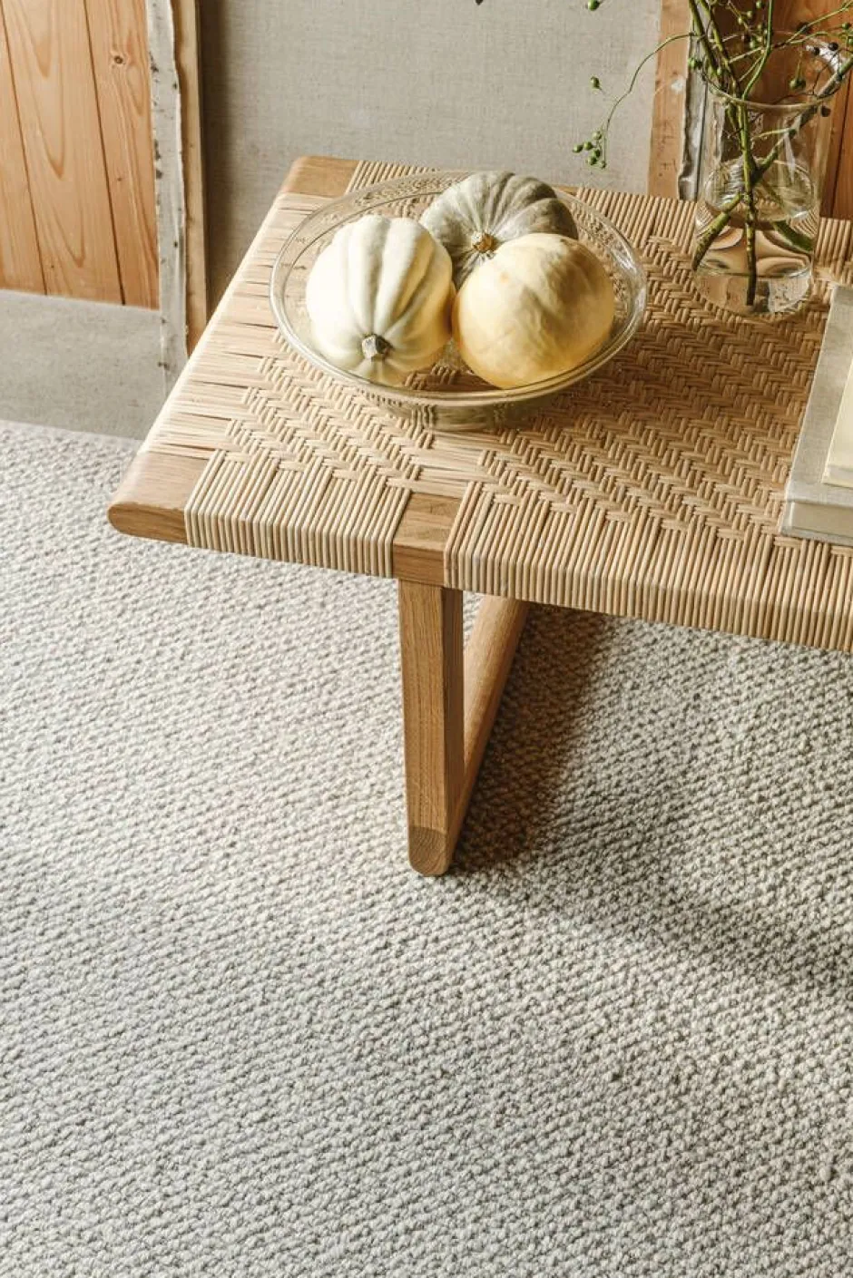VM-Carpet Käytävämatot*Hehku, 274 greige 80*200 cm, kantti 101 B