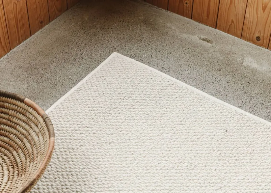 VM-Carpet Keskilattiamatot*Hehku, 69 valkoinen 133*200 cm, kantti 1 B