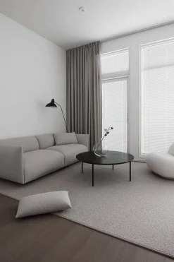 VM-Carpet Keskilattiamatot*Hiillos, 740 harmaa 200*300 cm, kantti 101 B