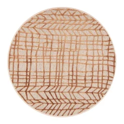 VM-Carpet Pyöreät Matot*Lastu, 3 kupari, Ø 240 cm