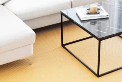 VM-Carpet Keskilattiamatot*Lyyra 71 keltainen,  133*200 cm, kantti 41