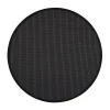 VM-Carpet Pyöreät Matot*Lyyra 70 musta, Ø 240 cm, kantti 17