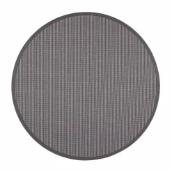 VM-Carpet Pyöreät Matot*Lyyra 78 tummanharmaa, Ø 200 cm, kantti 38