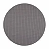 VM-Carpet Pyöreät Matot*Lyyra 78 tummanharmaa, Ø 240 cm, kantti 38