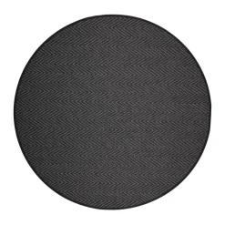 VM-Carpet Pyöreät Matot*matto Elsa Ø 200 cm musta