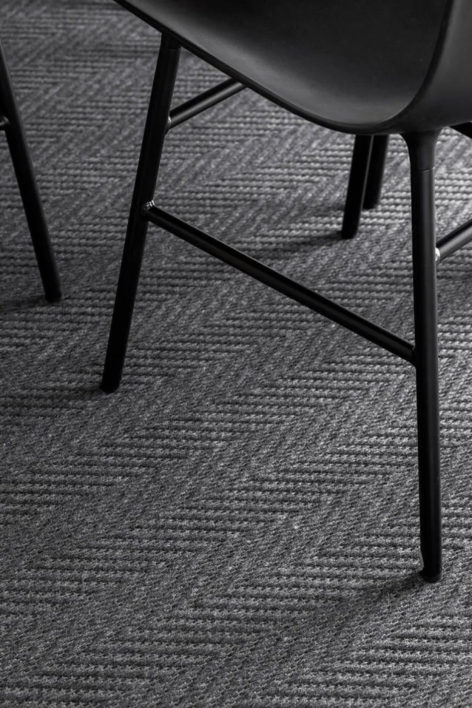 VM-Carpet Pyöreät Matot*matto Elsa Ø 200 cm musta