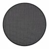 VM-Carpet Pyöreät Matot*matto Lyyra2 ø 200 cm 70 musta