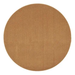 VM-Carpet Pyöreät Matot*matto Puuteri ø 133 cm 153 ruskea
