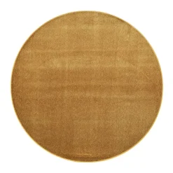 VM-Carpet Pyöreät Matot*matto Satine ø 200 cm 371 keltainen