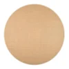 VM-Carpet Pyöreät Matot*matto Sisal Ø 200 cm beige-harmaa
