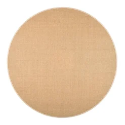 VM-Carpet Pyöreät Matot*matto Sisal Ø 200 cm beige-harmaa