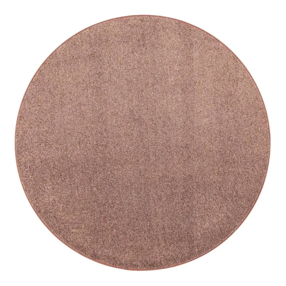 VM-Carpet Pyöreät Matot*Onni, 68 ruskea Ø 160 cm, kantti 5982