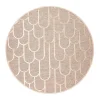 VM-Carpet Pyöreät Matot*Paanu, 1 beige, Ø 200 cm