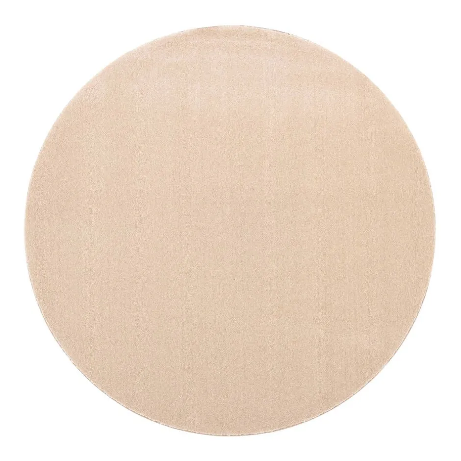 VM-Carpet Pyöreät Matot*Puuteri, 132 beige, Ø 160 cm, kantti 5978