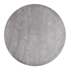VM-Carpet Pyöreät Matot*Satine 850 harmaa, Ø 240 cm, kantti 5434