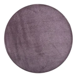 VM-Carpet Pyöreät Matot*Satine 001 lila, Ø 240 cm, kantti 5881