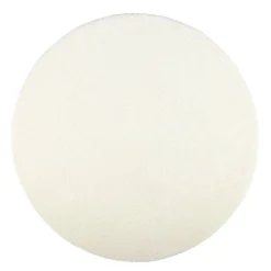 VM-Carpet Pyöreät Matot*Silkkitie, 131 valkoinen, Ø 160 cm, kantti 5417