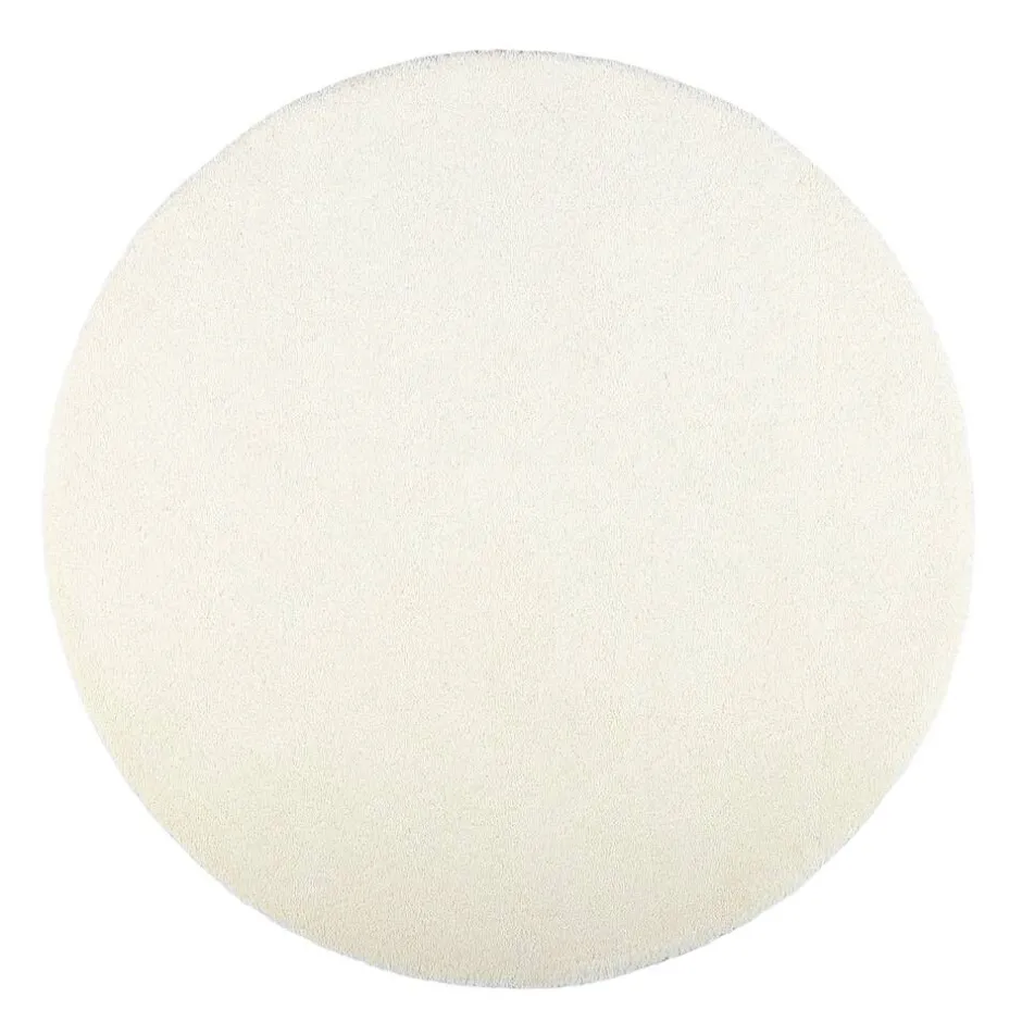 VM-Carpet Pyöreät Matot*Silkkitie, 131 valkoinen, Ø 160 cm, kantti 5417