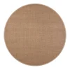 VM-Carpet Pyöreät Matot*Sisal, 85 taupe, Ø 240 cm, kantti 25 B