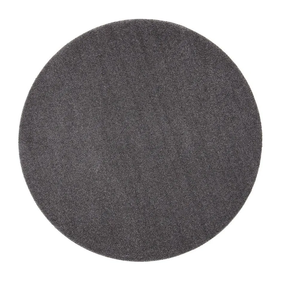 VM-Carpet Pyöreät Matot*Sointu, 177 antrasiitti, Ø 240 cm, kantti 5450
