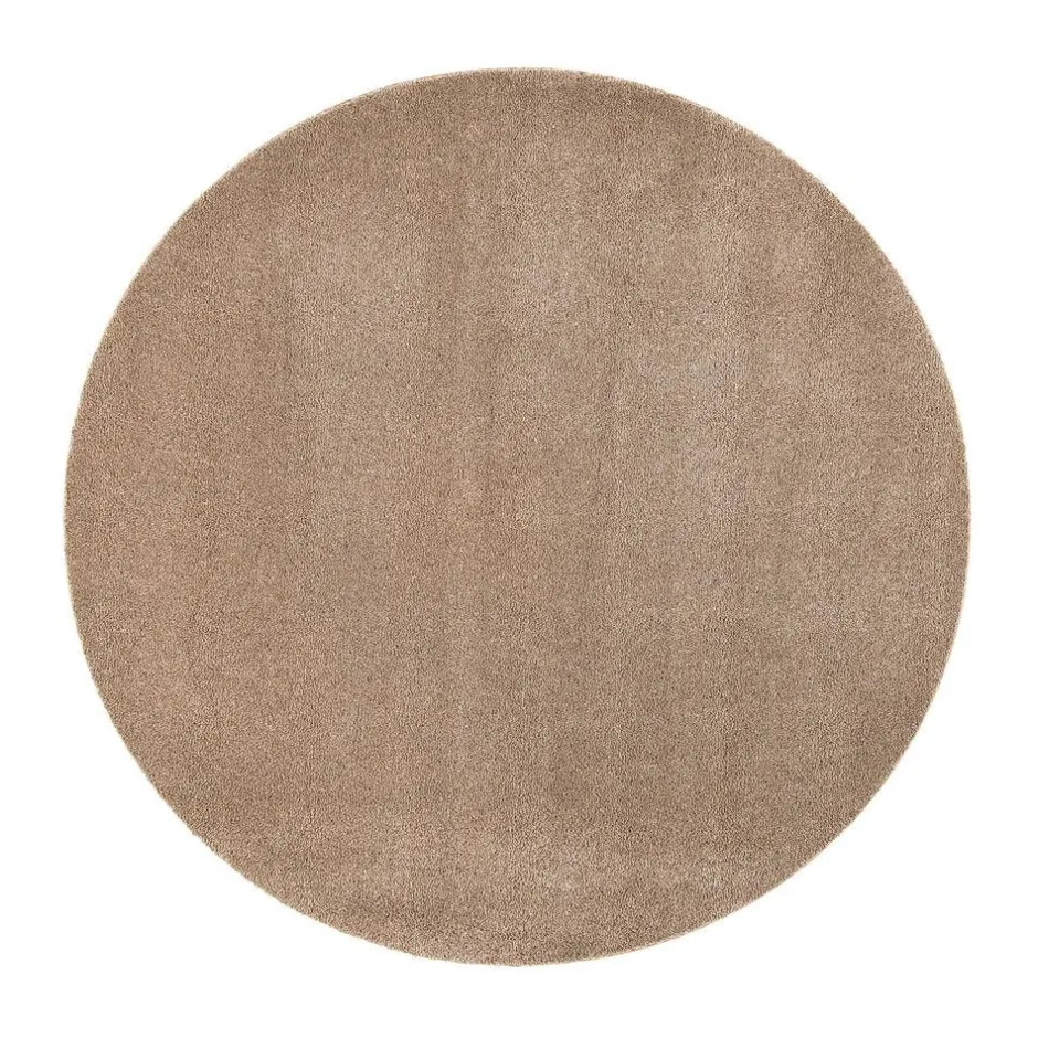 VM-Carpet Pyöreät Matot*Sointu, 90 beige, Ø 160 cm, kantti 5978