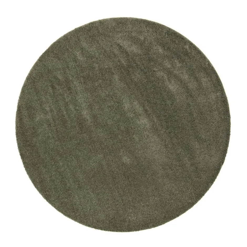 VM-Carpet Pyöreät Matot*Sointu, 40 vihreä Ø 160 cm, kantti 5774