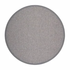 VM-Carpet Pyöreät Matot*Tunturi 77 harmaa, Ø 240 cm, kantti 077 B