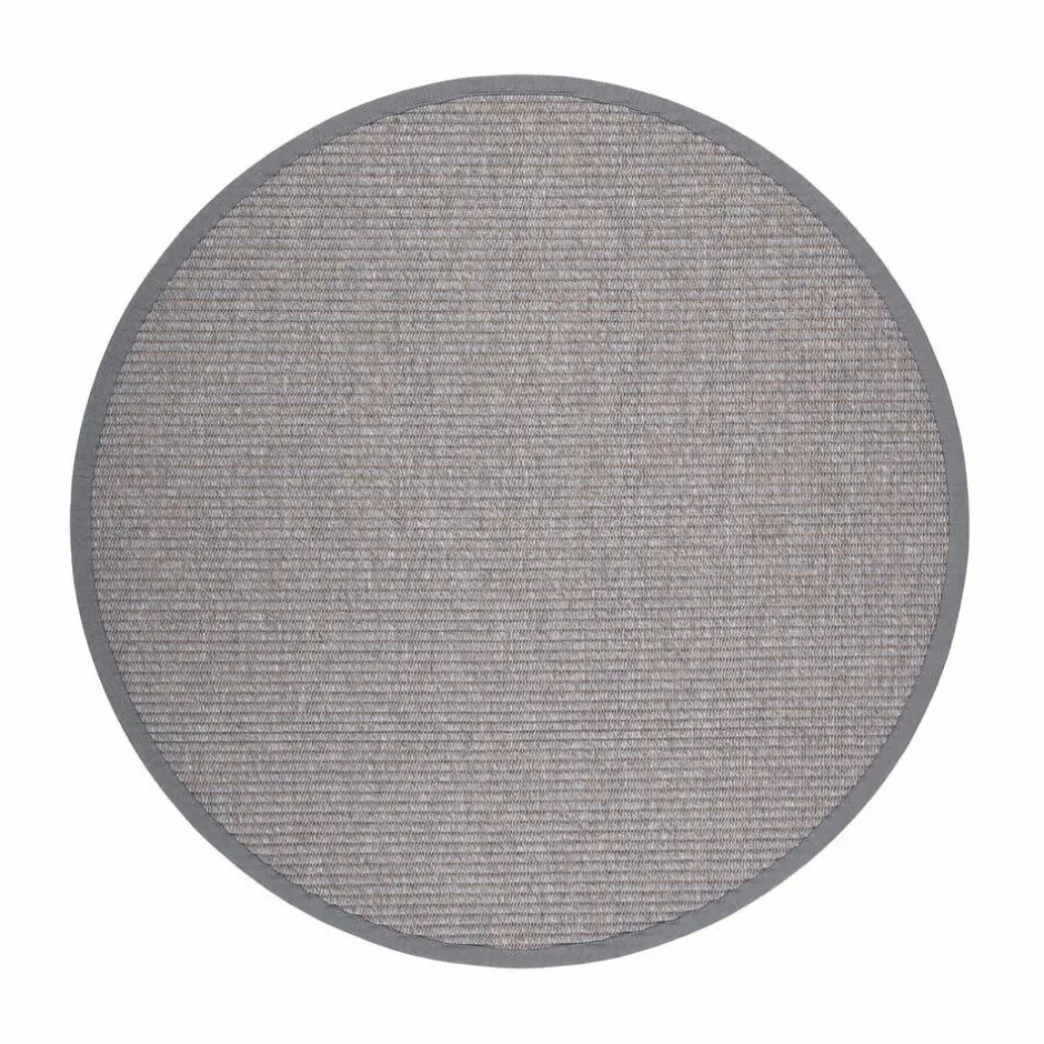 VM-Carpet Pyöreät Matot*Tunturi 77 harmaa, Ø 133m, kantti 077 B