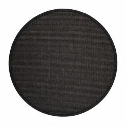 VM-Carpet Pyöreät Matot*Tunturi,  , 79 musta, Ø 200 cm, kantti 020 B