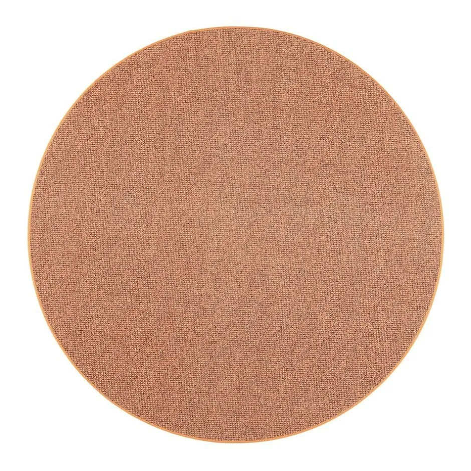 VM-Carpet Pyöreät Matot*Tweed, 64 terra, Ø 160 cm, kantti 5963