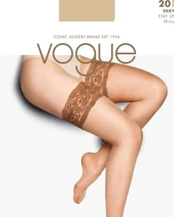 Sukat Ja Sukkahousut*Vogue Stay Upit Silky Stay Up 20 den