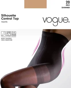 Sukat Ja Sukkahousut*Vogue Sukkahousut Silhouette Control Top 20 den