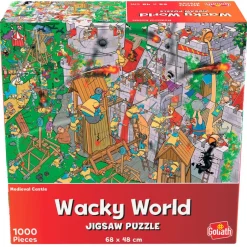Wacky World Pelit Ja Palapelit*palapeli Castle 1000 palaa