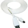 Kuulokkeet Ja Puhelintarvikkeet*Wave Datakaapeli Micro-USB 2m lataava