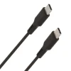 Wave Kuulokkeet Ja Puhelintarvikkeet*lataava datakaapeli USB Type-C - USB Type-C2m musta