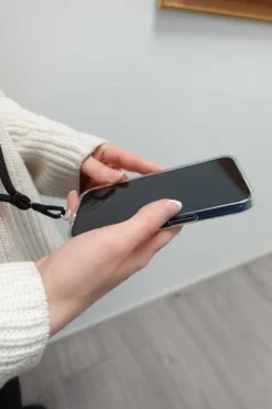 Wave Kuulokkeet Ja Puhelintarvikkeet*puhelimen kaulanauha musta