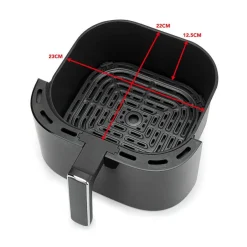 Wilfa Muut Keittiön Pienkoneet*airfryer AFD60B 6 l musta
