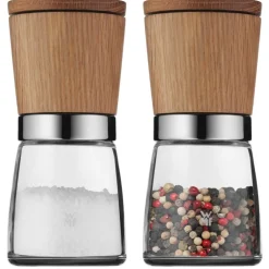 WMF Keittiötarvikkeet*maustemylly Ceramill Nature 13,5 cm 2 kpl tammi/lasi