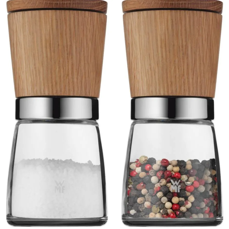 WMF Keittiötarvikkeet*maustemylly Ceramill Nature 13,5 cm 2 kpl tammi/lasi