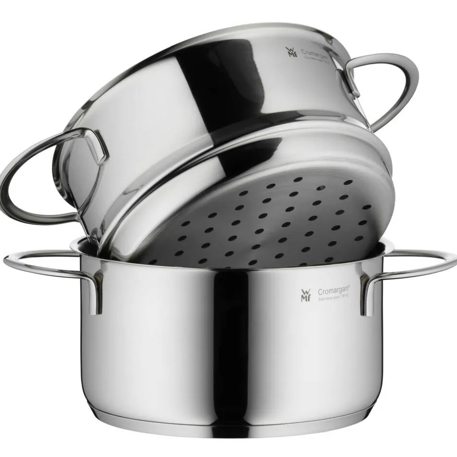 WMF Keittoastiat*Mini kattila 1,5 L höyrytyskorilla ja kannella
