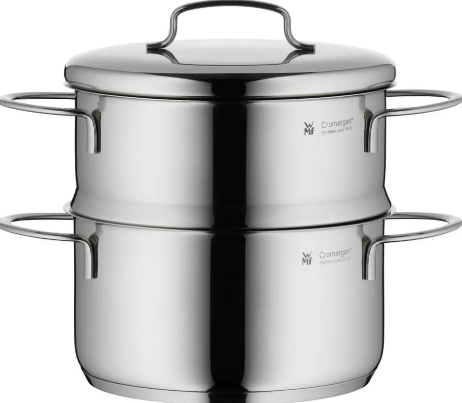 WMF Keittoastiat*Mini kattila 1,5 L höyrytyskorilla ja kannella