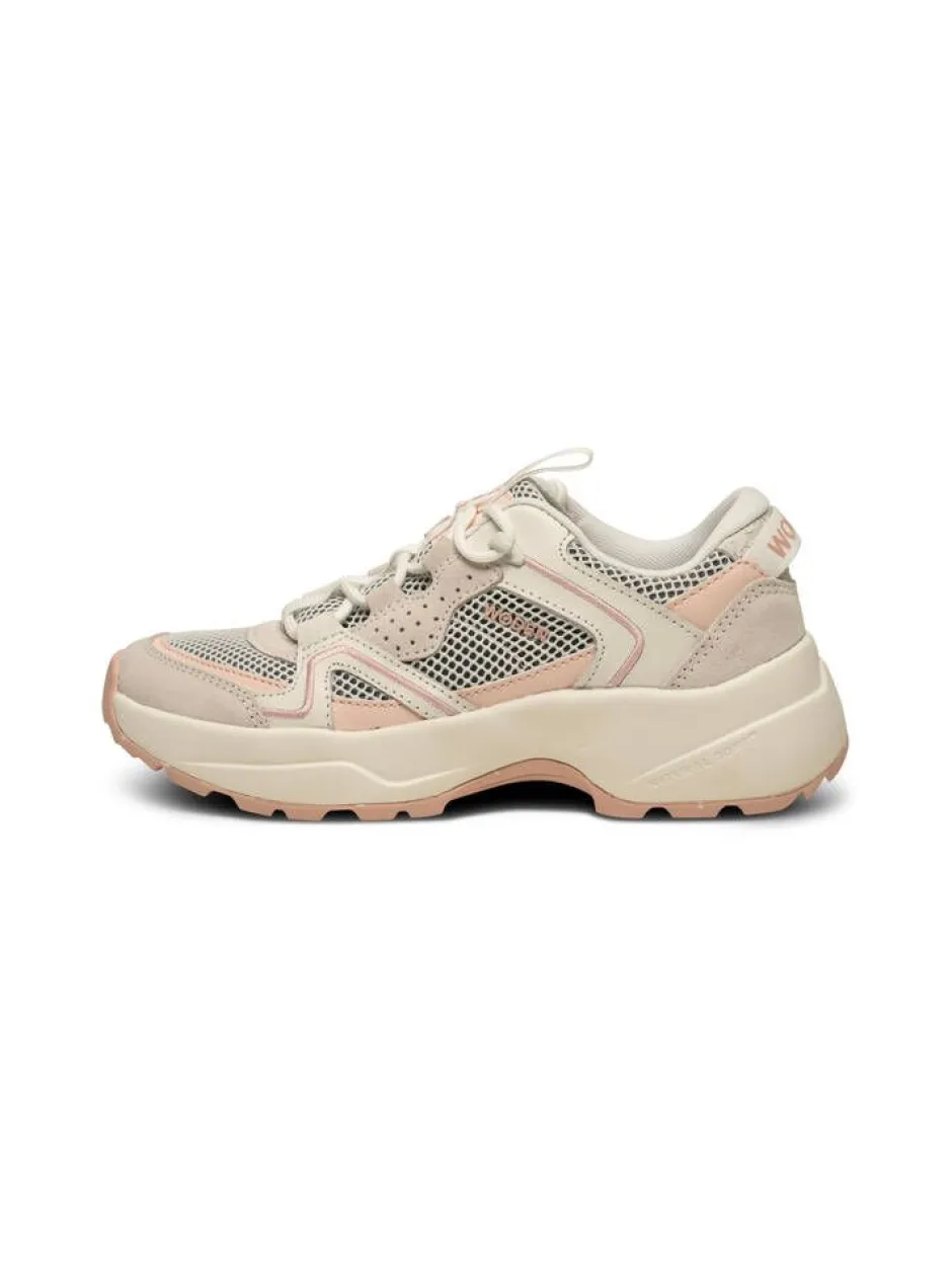 Woden Tennarit Ja Sneakerit*sneakerit Sif Open Mesh Ballerina 075 Ballerina blanc de blanc