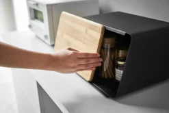 Yamazaki Ruoansäilytys Ja Järjestys*leipälaatikko + irtokansi Tower musta
