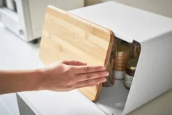 Yamazaki Ruoansäilytys Ja Järjestys*leipälaatikko + irtokansi Tower valkoinen