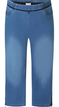 Zhenzi Shortsit Ja Caprit*farkkucapri Jazzy 81230 Denim blue