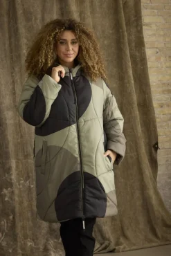 Zhenzi Talvitakit*takki Tinley 68300 Khaki